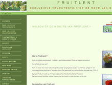 Tablet Screenshot of fruitlent.nl
